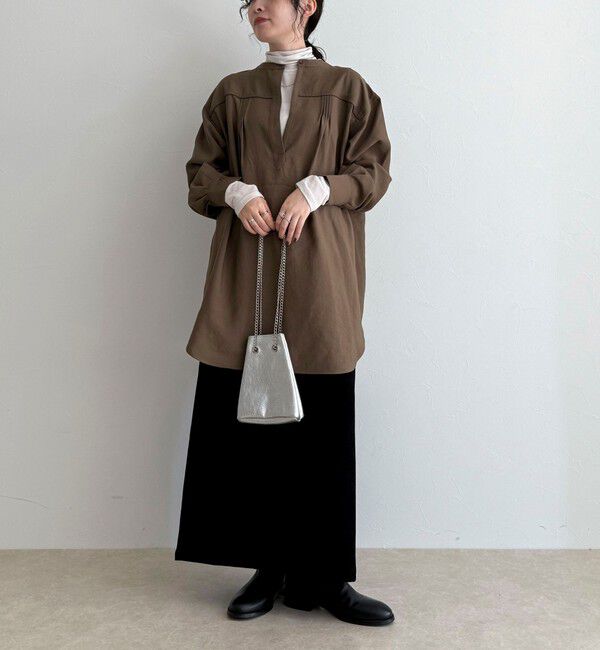 fredy emue「キルティングチュニックブラウス」|シャツ・ブラウス|