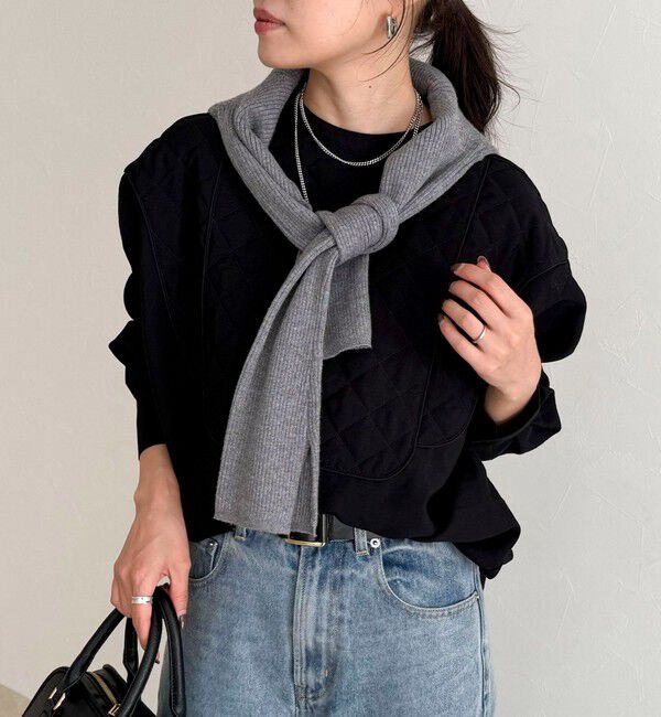 fredy emue「キルティングチュニックブラウス」|シャツ・ブラウス|