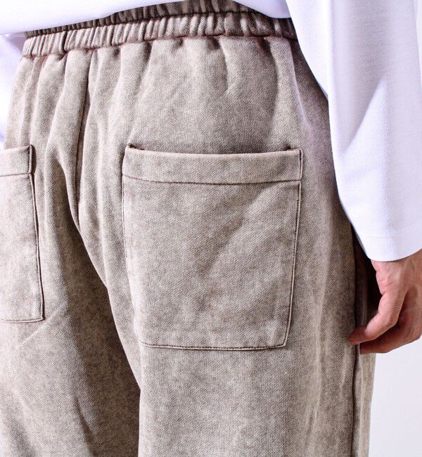 GLOSTER「【トレンド感あるルーズフィット】スノーウォッシュ スウェットパンツ」|その他|