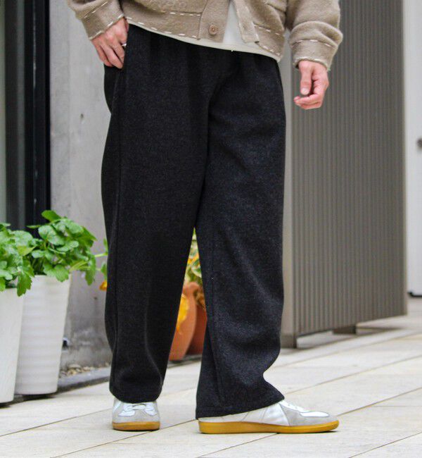 GLOSTER「【GOODNESS WEAR】リラックスメルトンパンツ」|チノ|