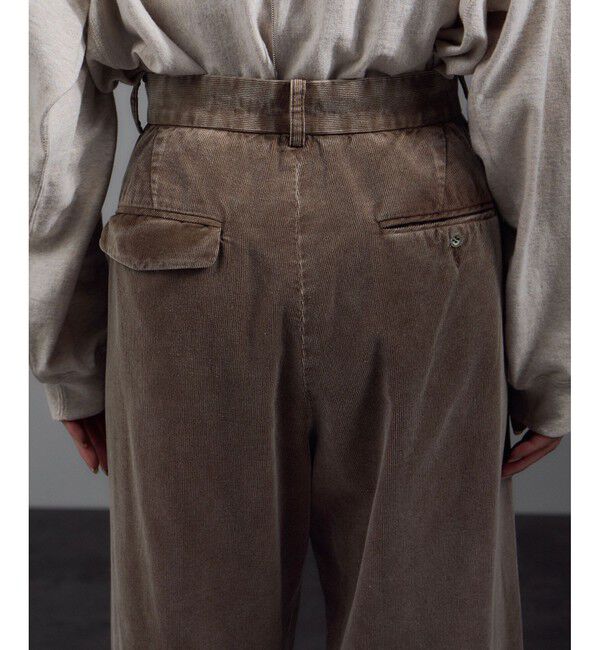 SALON adam et rope'「フェードコーデュロイパンツ / セットアップ対応」|チノ|