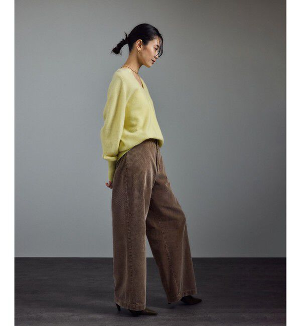 SALON adam et rope'「フェードコーデュロイパンツ / セットアップ対応」|チノ|