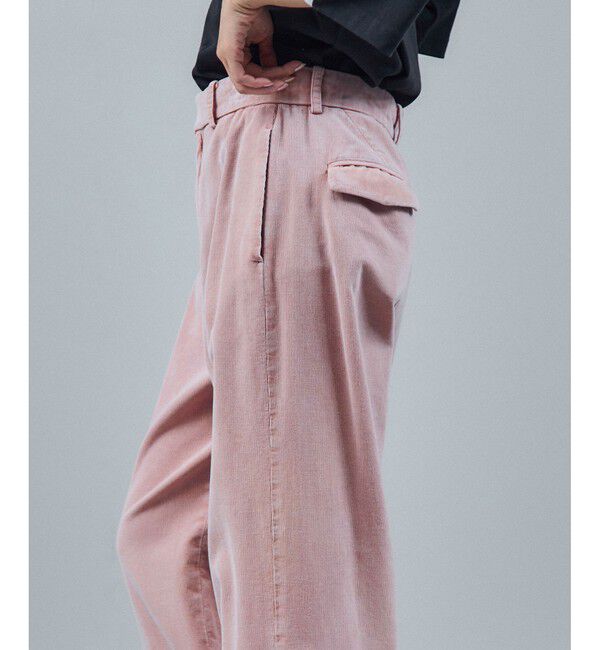 SALON adam et rope'「フェードコーデュロイパンツ / セットアップ対応」|チノ|