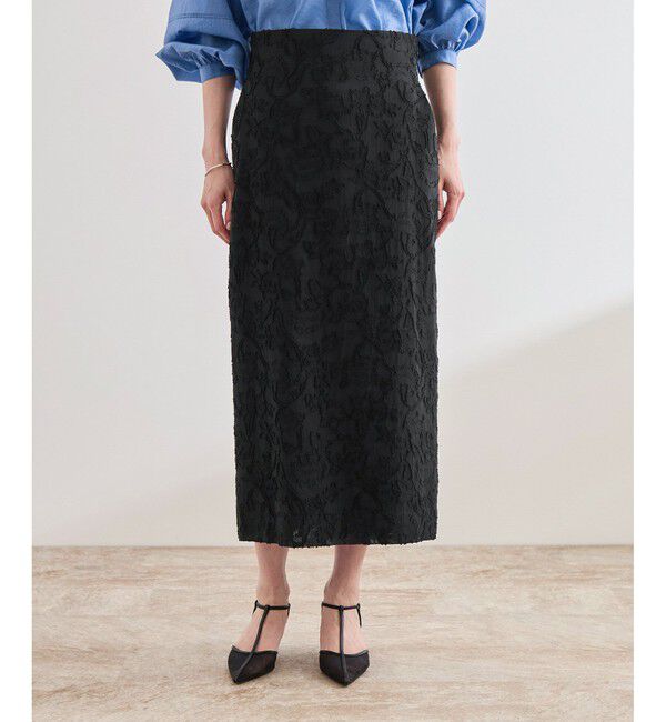 ROPE「ジャガードタイトスカート/セットアップ対応」|スカート|