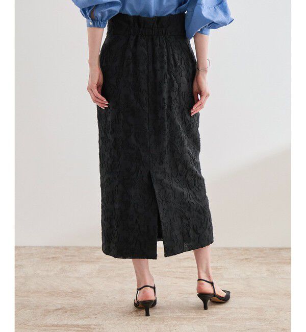 ROPE「ジャガードタイトスカート/セットアップ対応」|スカート|