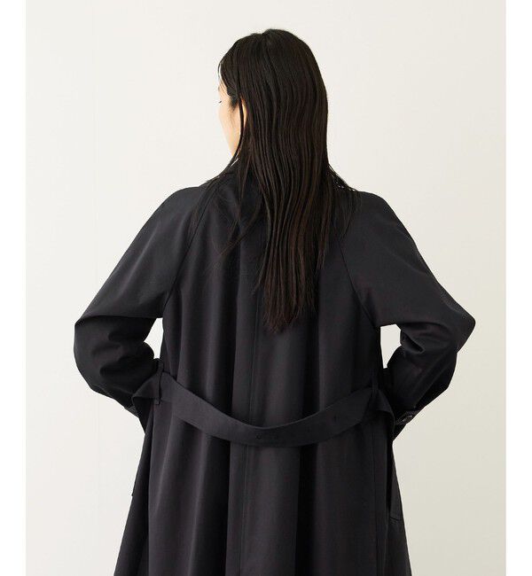 ROPE「ツイルクロス ステンカラースプリングコート」|ステンカラーコート|