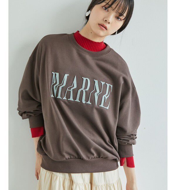 VIS「【新色追加】リブニットプチハイネックプルオーバー【低身長向けサイズ有】」|ニット・セーター|