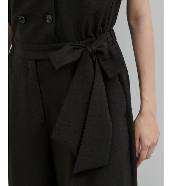 VIS「エアタン加工リラックスロンパース」|オールインワン|