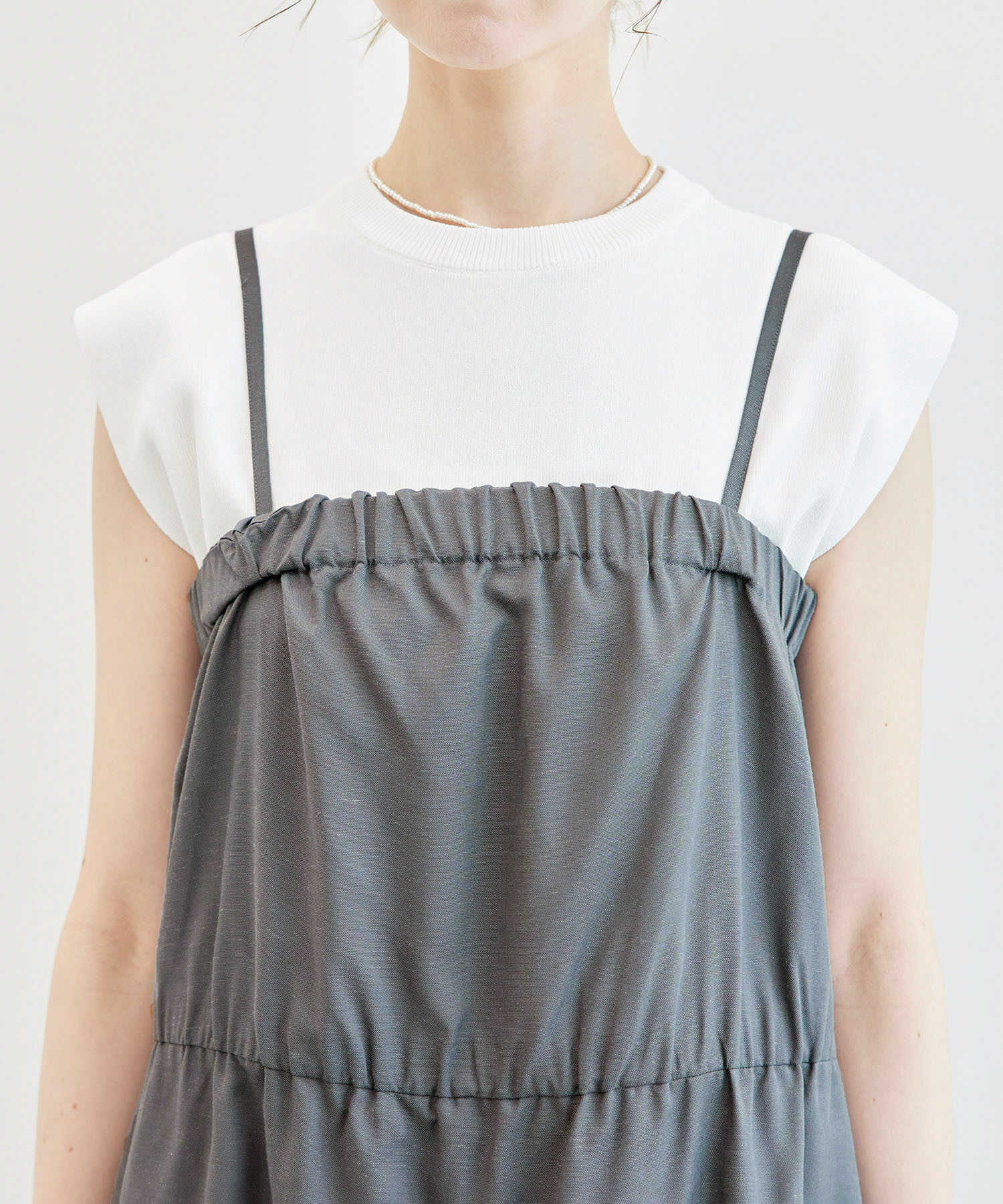 Rope&rsquo;Picnic「麻混キャミワンピース」|ワンピース|