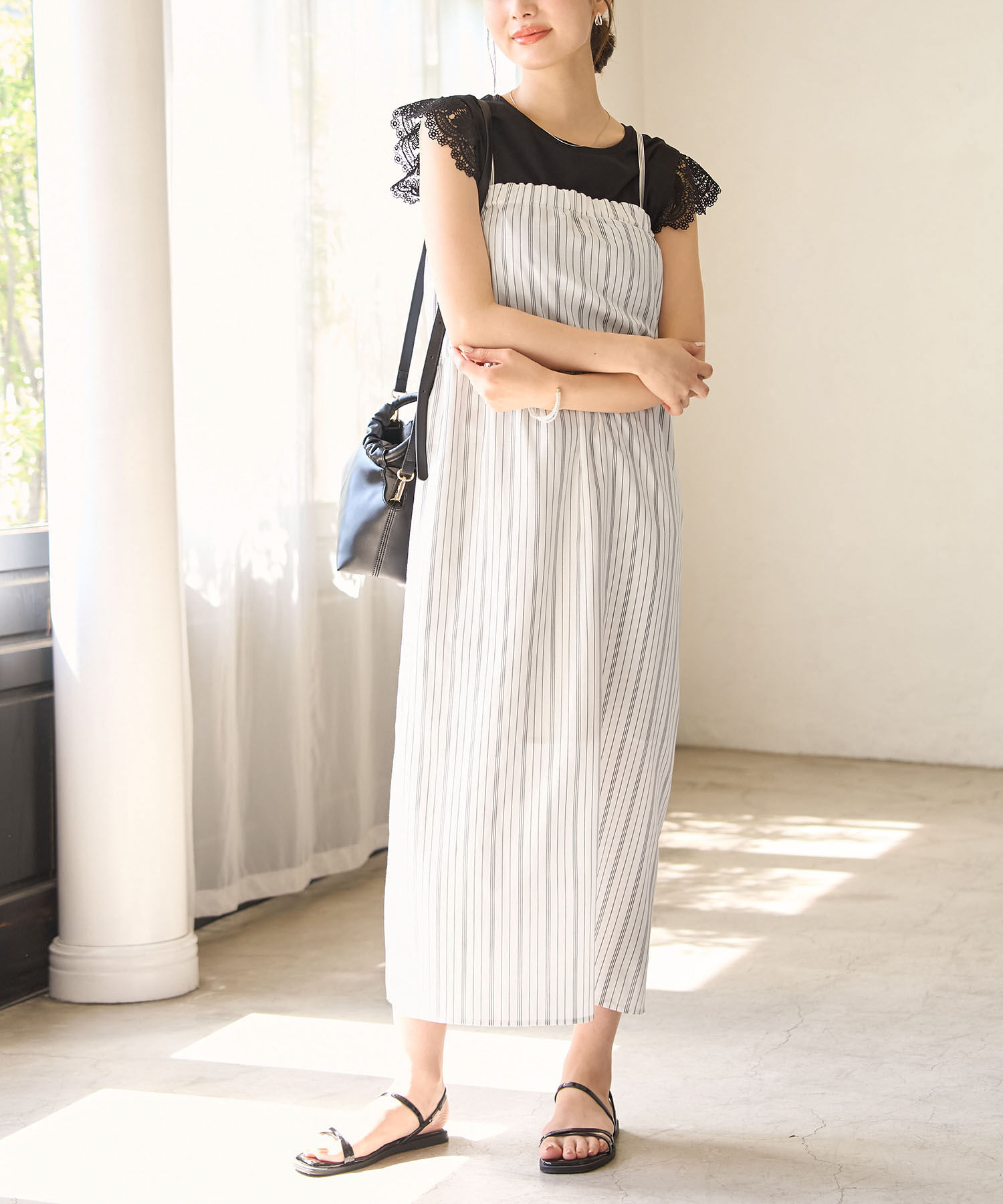 Rope&rsquo;Picnic「麻混キャミワンピース」|ワンピース|キナリ系(17)