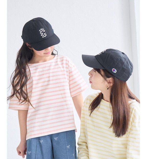 Rope&rsquo;Picnic「刺繍入りボーダーカットトップス」|Tシャツ・カットソー|