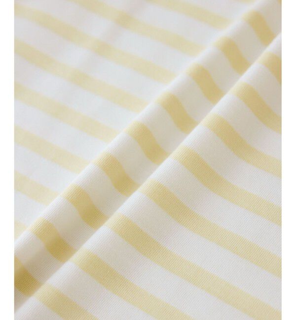 Rope&rsquo;Picnic「刺繍入りボーダーカットトップス」|Tシャツ・カットソー|