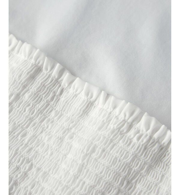 Rope&rsquo;Picnic「シャーリングビスチェ風ドッキングカットソー」|Tシャツ・カットソー|