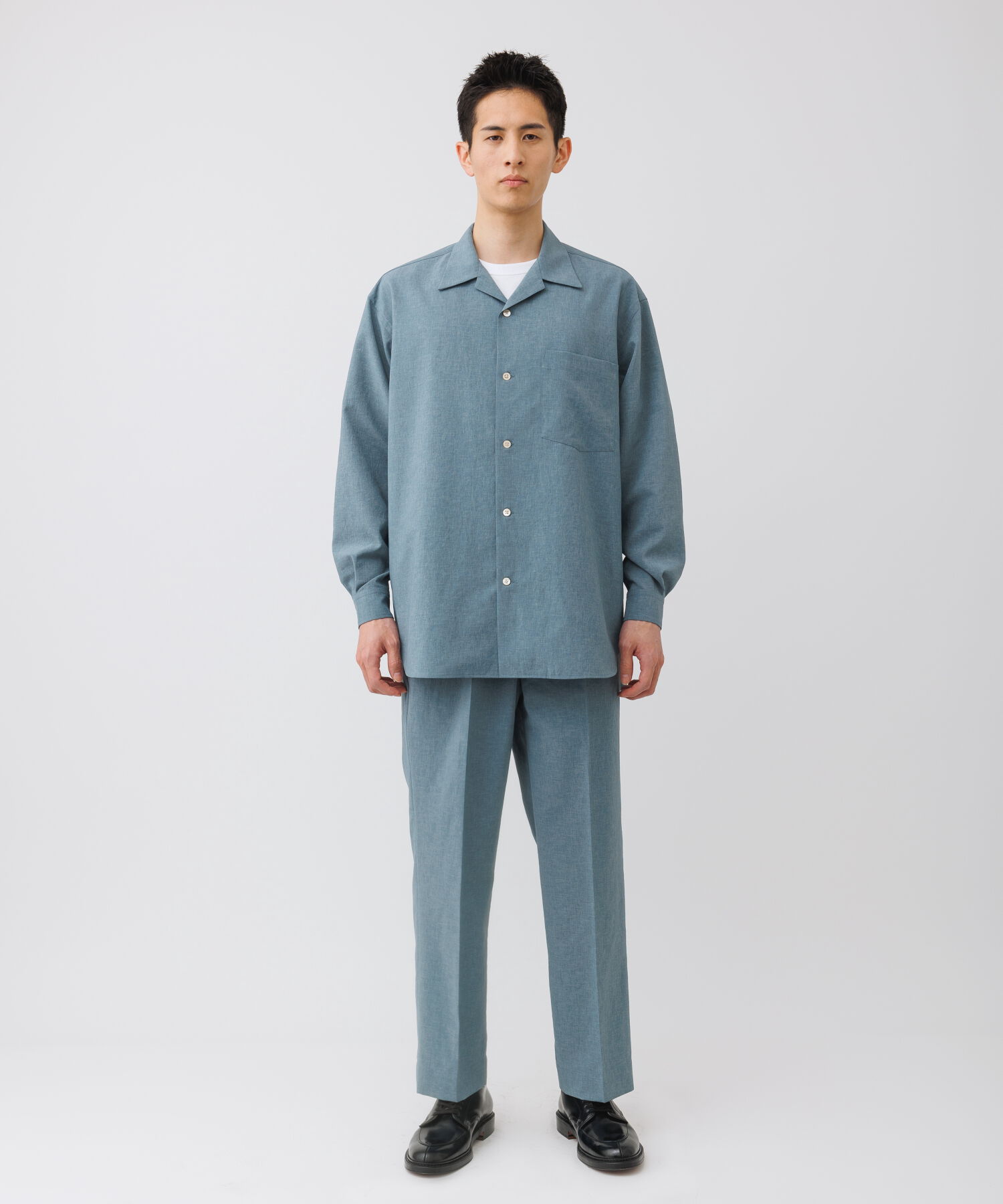 ADAM ET ROPE'「イージー ストレート アンクルパンツ / 速乾 /冷感 / イージーケア / ユニセックス」|スラックス|