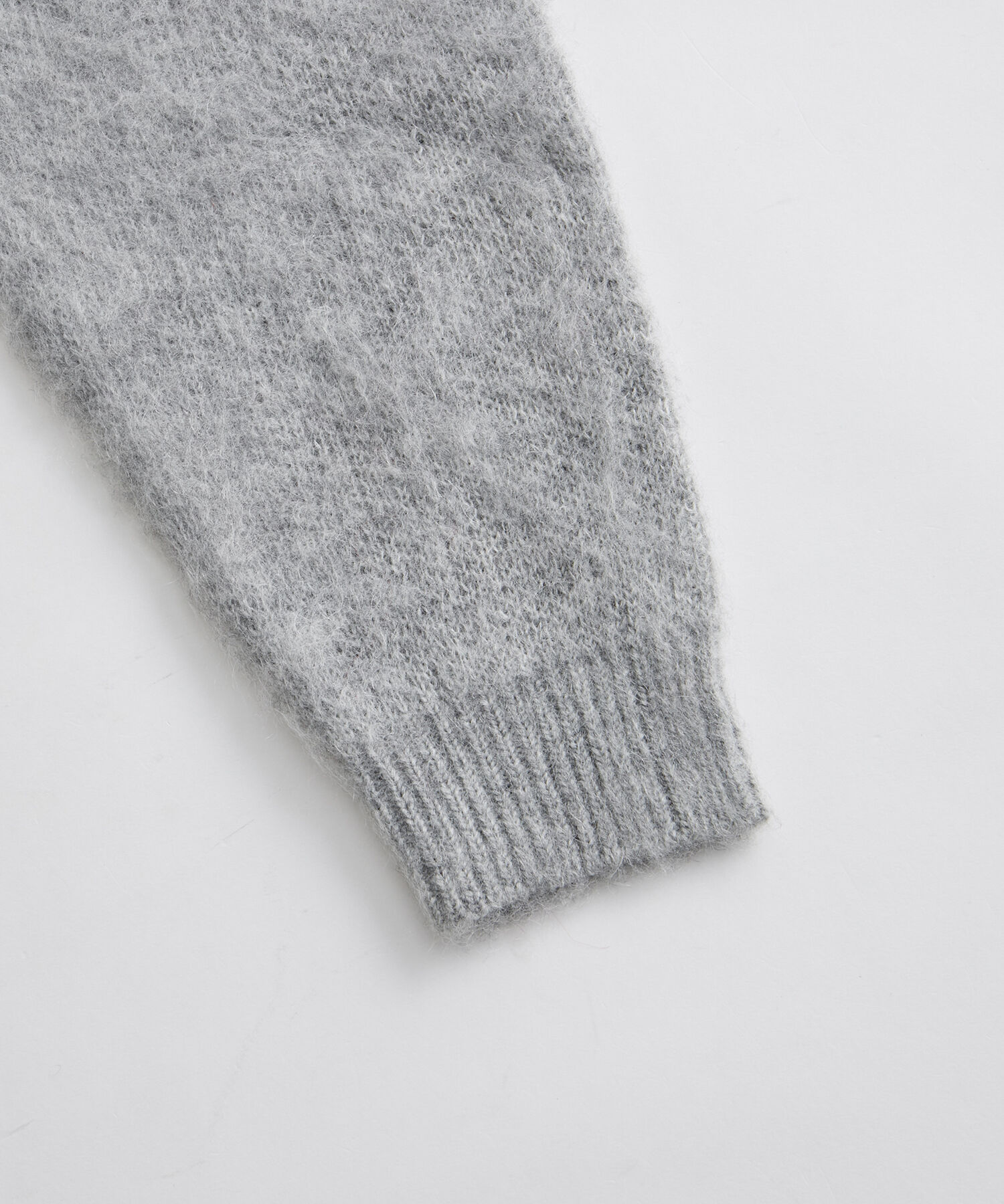 ADAM ET ROPE'「【定番】モヘアミックス オーバーサイズ クルーネックカーディガン / ユニセックス」|カーディガン|