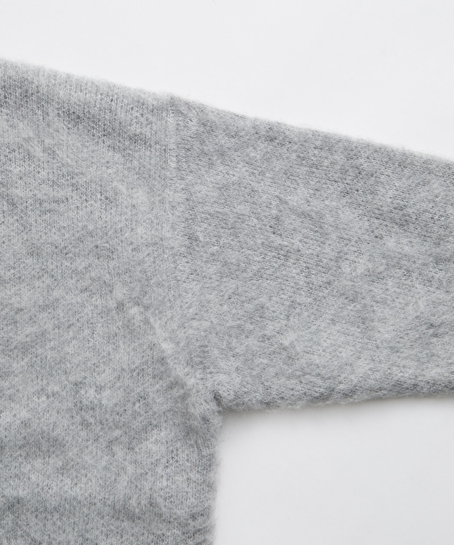 ADAM ET ROPE'「【定番】モヘアミックス オーバーサイズ クルーネックカーディガン / ユニセックス」|カーディガン|