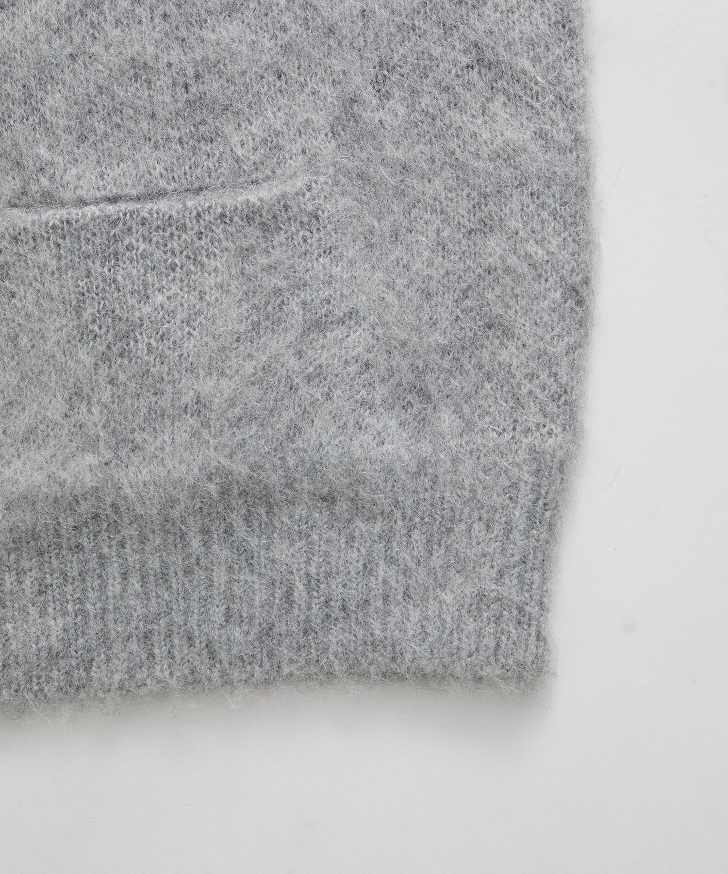 ADAM ET ROPE'「【定番】モヘアミックス オーバーサイズ クルーネックカーディガン / ユニセックス」|カーディガン|