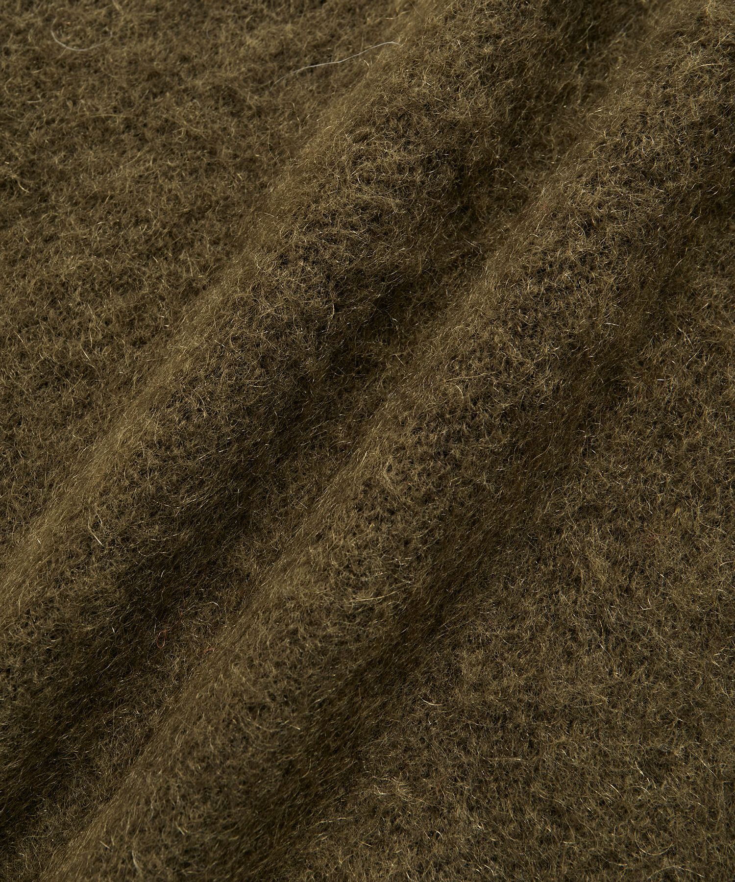 ADAM ET ROPE'「【定番】モヘアミックス オーバーサイズ クルーネックカーディガン / ユニセックス」|カーディガン|