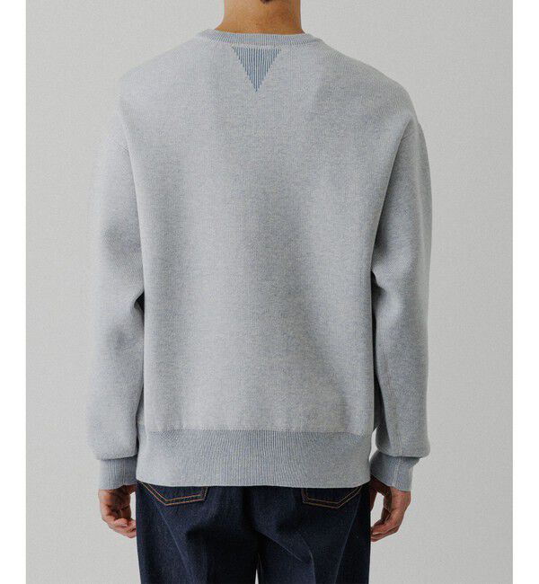 ADAM ET ROPE'「杢スウェット ニット プルオーバー」|ニット・セーター|