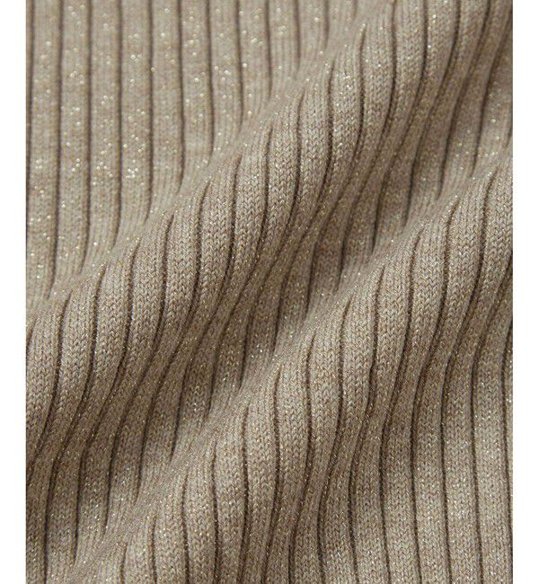 ADAM ET ROPE'「【WEB限定】・【定番人気】ハイネックラメニットプルオーバー」|ニット・セーター|