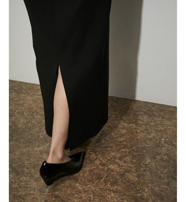 ADAM ET ROPE'「【定番人気】フォルムニットワンピース」|ワンピース|