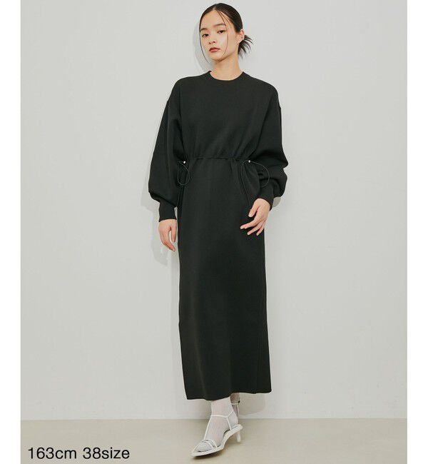 ADAM ET ROPE'「【定番人気】フォルムニットワンピース」|ワンピース|