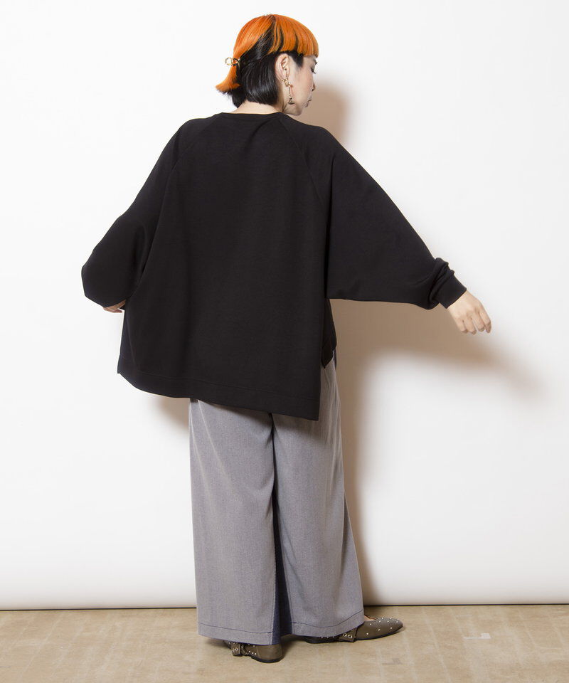  「バイカラーワイドパンツ」|その他|