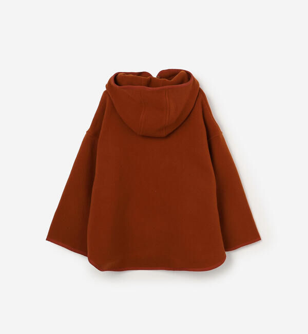 DANTON「DANTON | ウールメルトン フードブルゾン WOMEN」|テーラードジャケット|