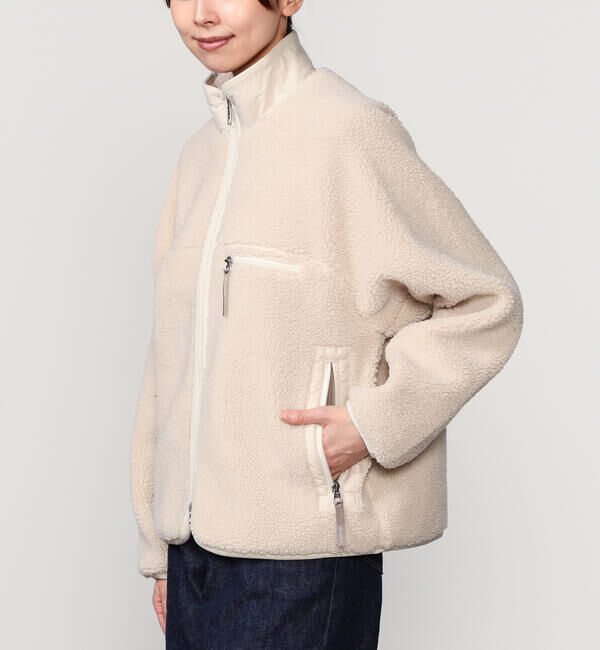 GYMPHLEX「Gymphlex | ライトボア ブルゾン WOMEN」|テーラードジャケット|