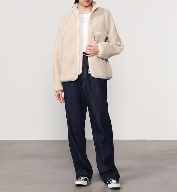 GYMPHLEX「Gymphlex | ライトボア ブルゾン WOMEN」|テーラードジャケット|