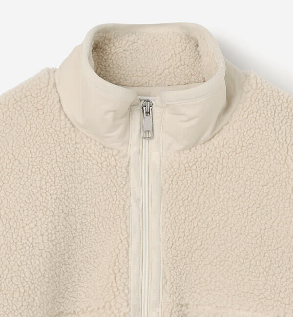 GYMPHLEX「Gymphlex | ライトボア ブルゾン WOMEN」|テーラードジャケット|