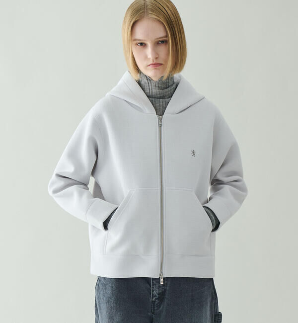 UNFIL「UNFIL | ベビーアルパカ ハイネックリブニット WOMEN」|ニット・セーター|