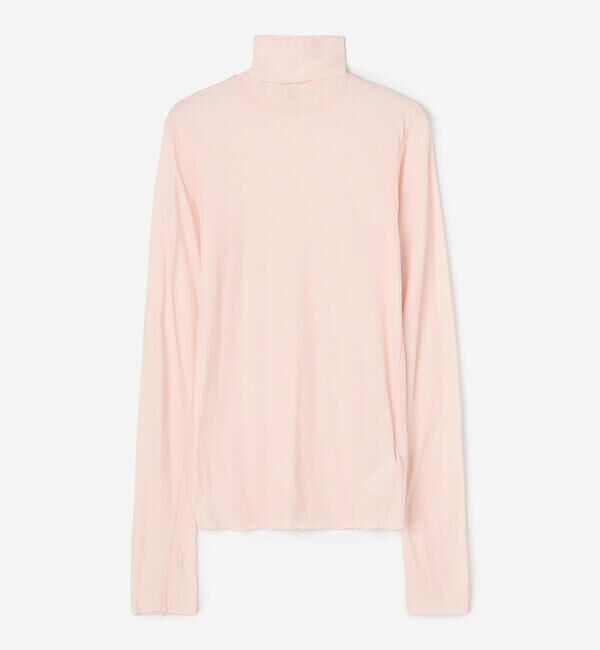 UNFIL「UNFIL | コットンシアージャージー ハイネック長袖Tシャツ WOMEN」|Tシャツ・カットソー|