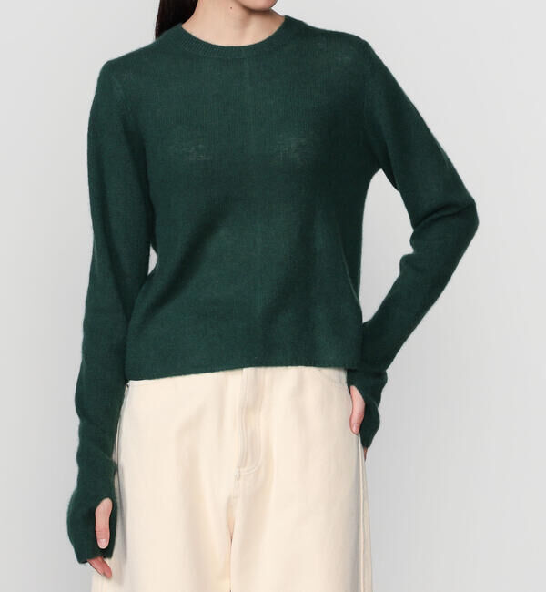  「ADAWAS |〈別注〉カシミヤ シアーセーター WOMEN」|ニット・セーター|