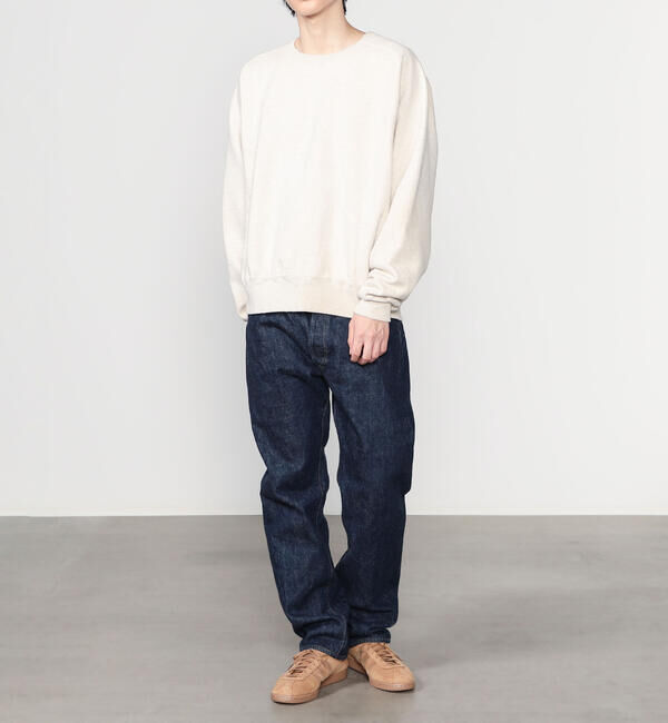  「WHITESVILLE |〈別注〉ダメージ クルーネックスウェット MEN」|Tシャツ・カットソー|