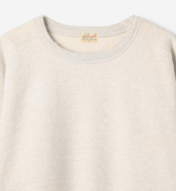  「WHITESVILLE |〈別注〉ダメージ クルーネックスウェット MEN」|Tシャツ・カットソー|