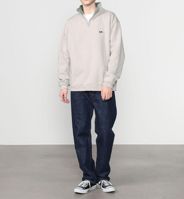  「STAY HUNGRY | ハーフジップ スウェット MEN」|スウェット・ジャージ|