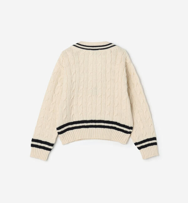  「James Charlotte | 〈別注〉 Vネック チルデンニットプルオーバー WOMEN」|ニット・セーター|