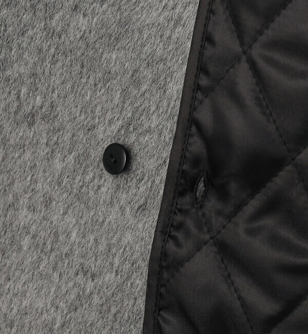  「eunoia | ラウンドカラー ロングコート WOMEN」|ステンカラーコート|