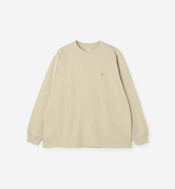 DANTON「DANTON | クルーネック 長袖Tシャツ MEN」|Tシャツ・カットソー|GREIGE