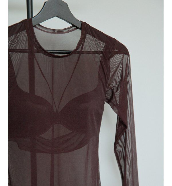  「【NICENICE MOMENT】MESH LS SHELL」|インナー|