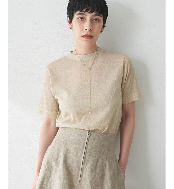  「ラメプルオーバー」|ニット・セーター|