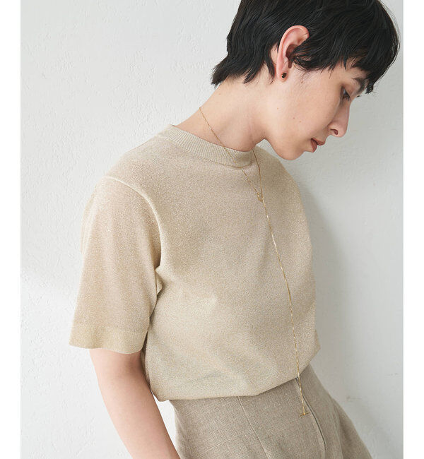  「ラメプルオーバー」|ニット・セーター|