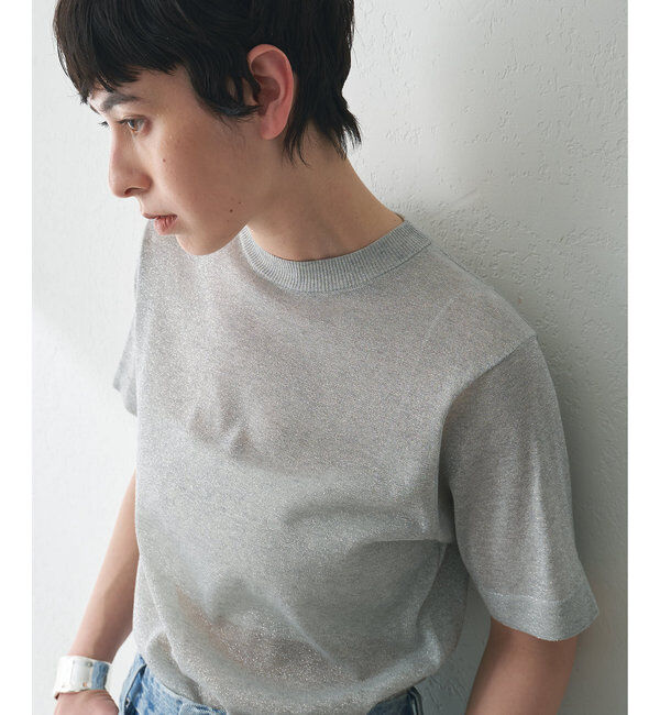  「ラメプルオーバー」|ニット・セーター|