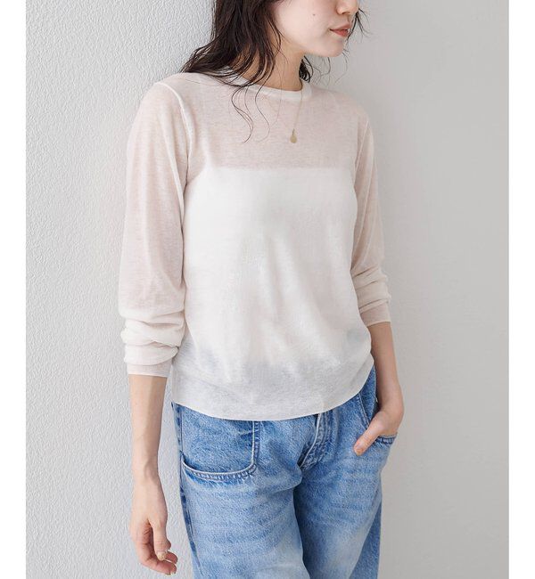 THE PAUSE「【THE PAUSE】ハイゲージプルオーバー」|ニット・セーター|