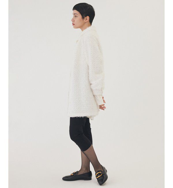 THE PAUSE「【THE PAUSE】フェザーチュールシャツ」|シャツ・ブラウス|