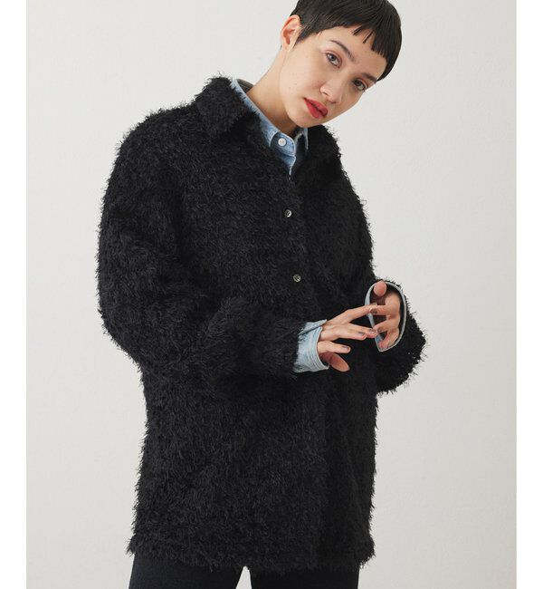 THE PAUSE「【THE PAUSE】フェザーチュールシャツ」|シャツ・ブラウス|