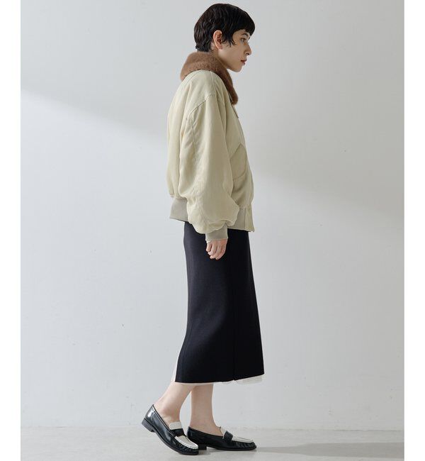 THE PAUSE「【THE PAUSE】ファーカラーMA-1」|その他|