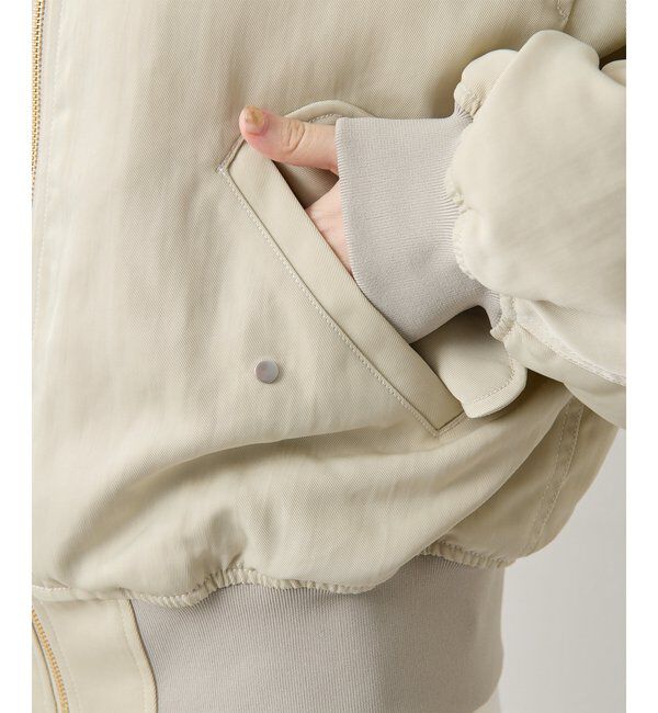 THE PAUSE「【THE PAUSE】ファーカラーMA-1」|その他|