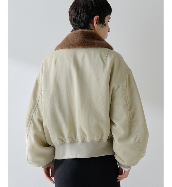 THE PAUSE「【THE PAUSE】ファーカラーMA-1」|その他|